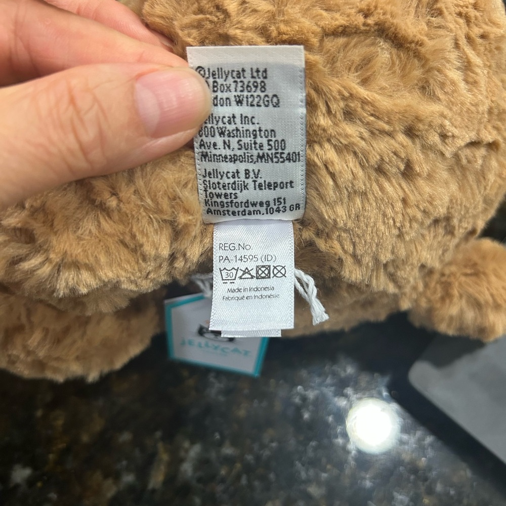 Bartholomew Bear JellyCat - Medium - Brand New - Authentic - Picture 3 of 6